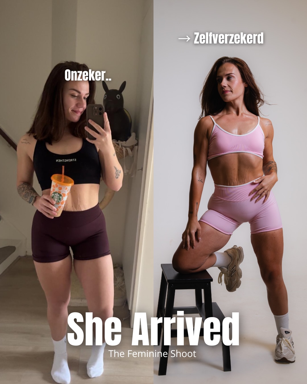 Dit is She Arrived, ons eerste feminine shoot traject, en dit zijn …